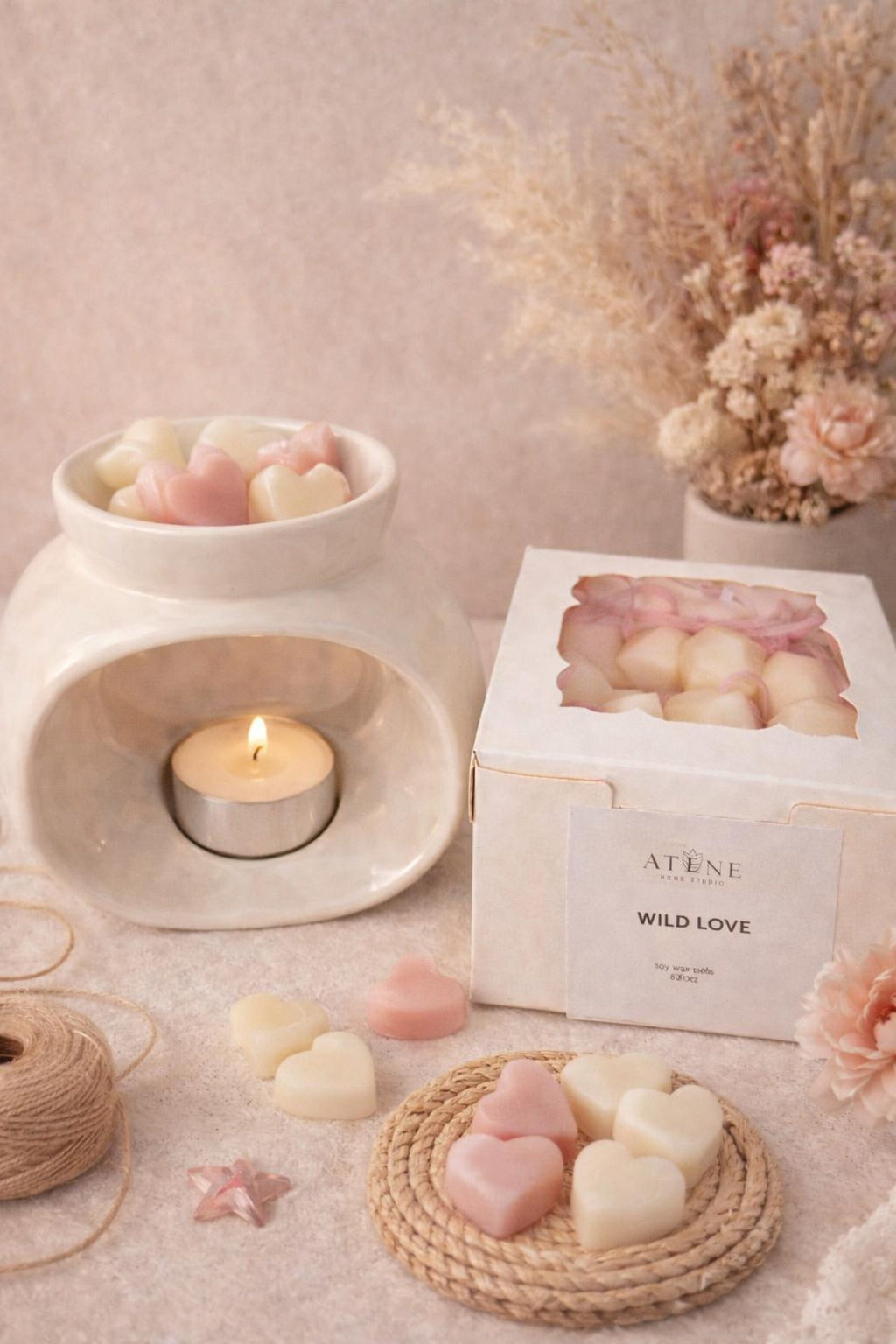 Wild Love Soy Wax Melts by ATENE Home Studio
