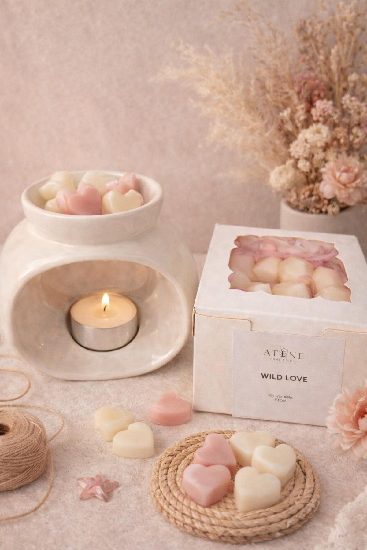 Wild Love Soy Wax Melts by ATENE Home Studio