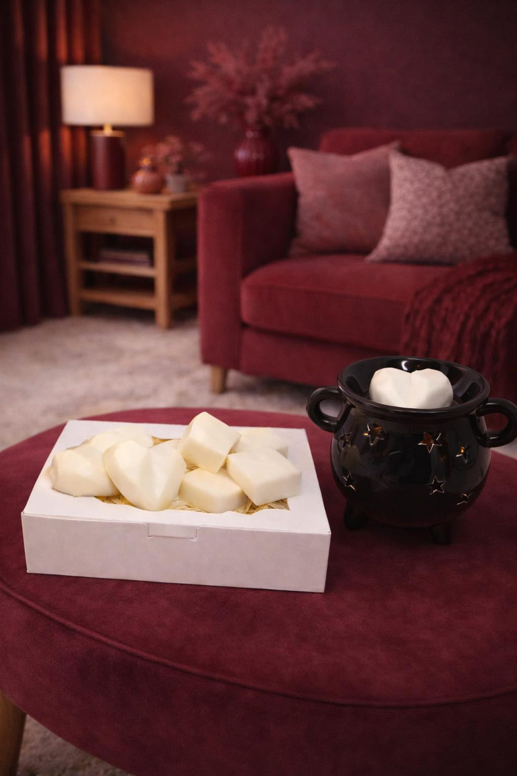 Dark Sea Fig & Lavender Burner Set detail 3