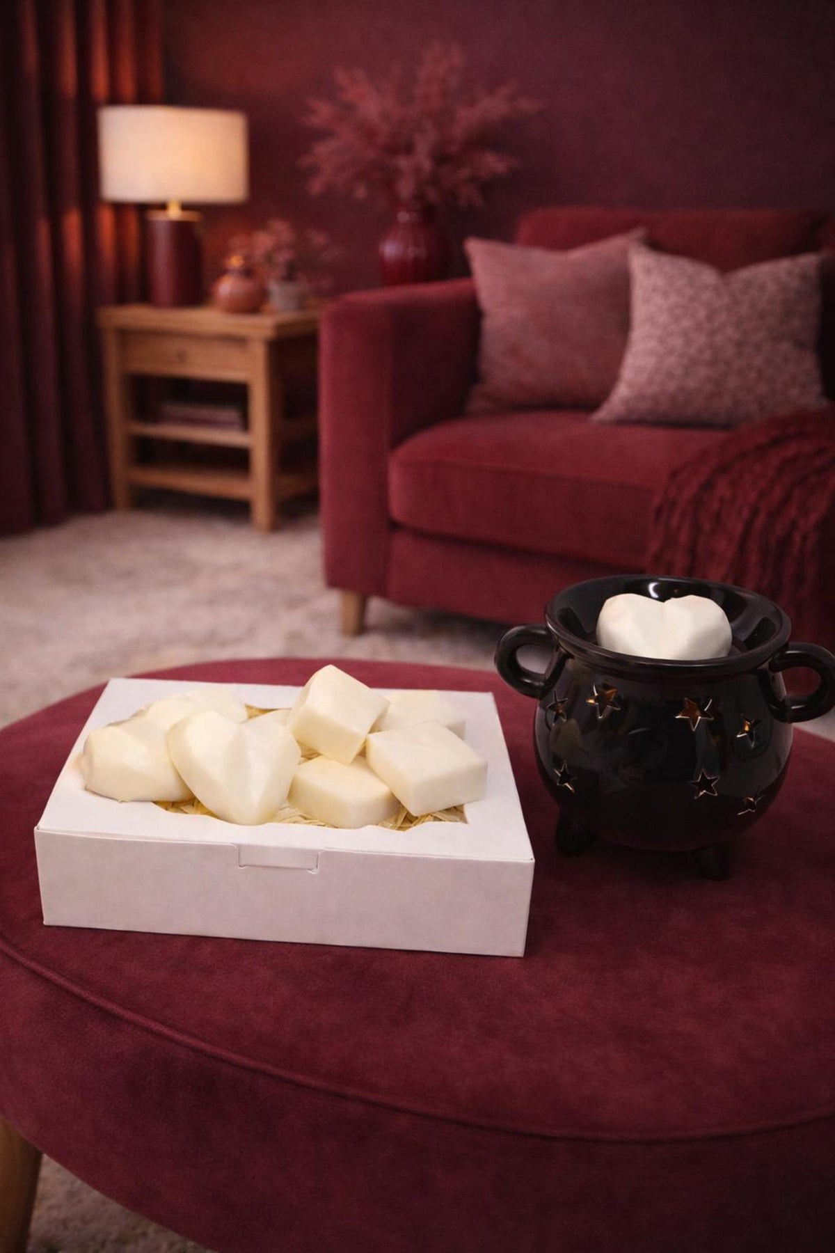Dark Sea Fig & Lavender Burner Set detail 3