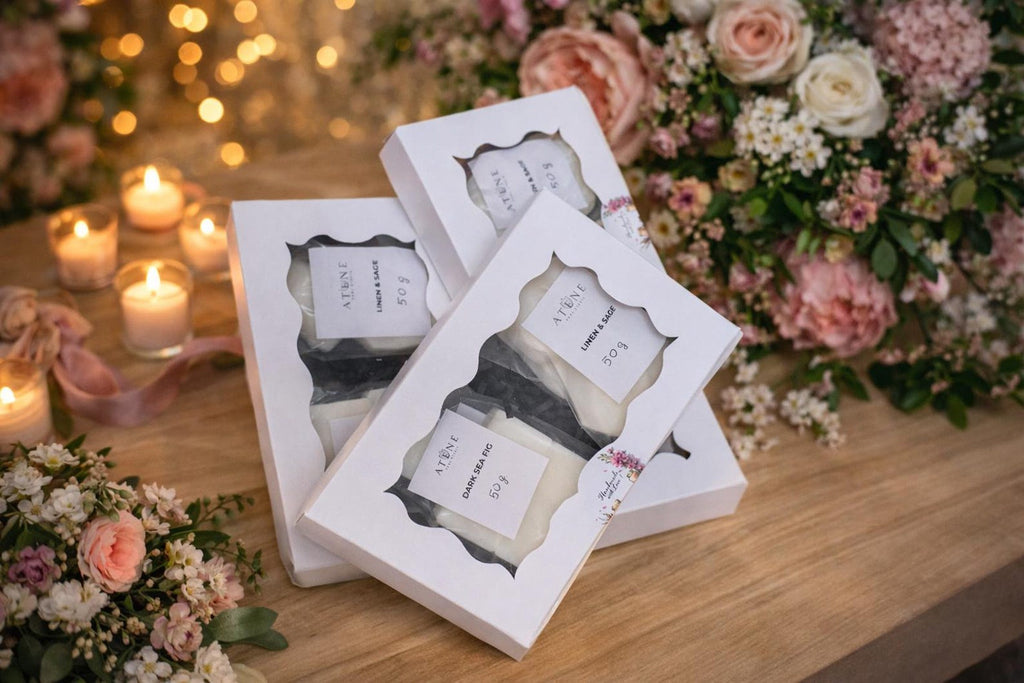 Dark Sea Fig & Linen Sage Duo by ATENE Home Studio