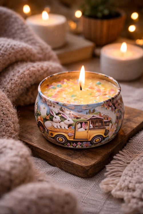 Cozy Bunny Soy Candle by ATENE Home Studio