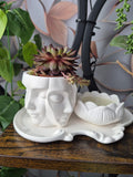 Succulent & Flower Candle Set by ATENE Home Studio